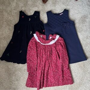 Lot bundle La Coqueta 4 Long Sleeve floral dress leave Lilly Pulitzer quilt bow